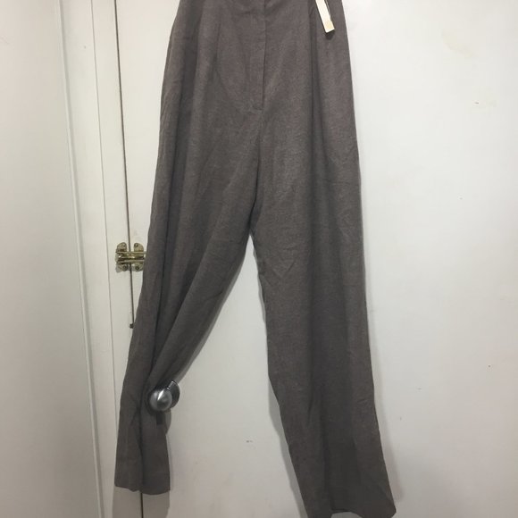 NEW VINTAGE DRESSAGE JEANS PLEATED FRONT WIDE LEG PANTS SIZE 8 - Picture 6 of 8